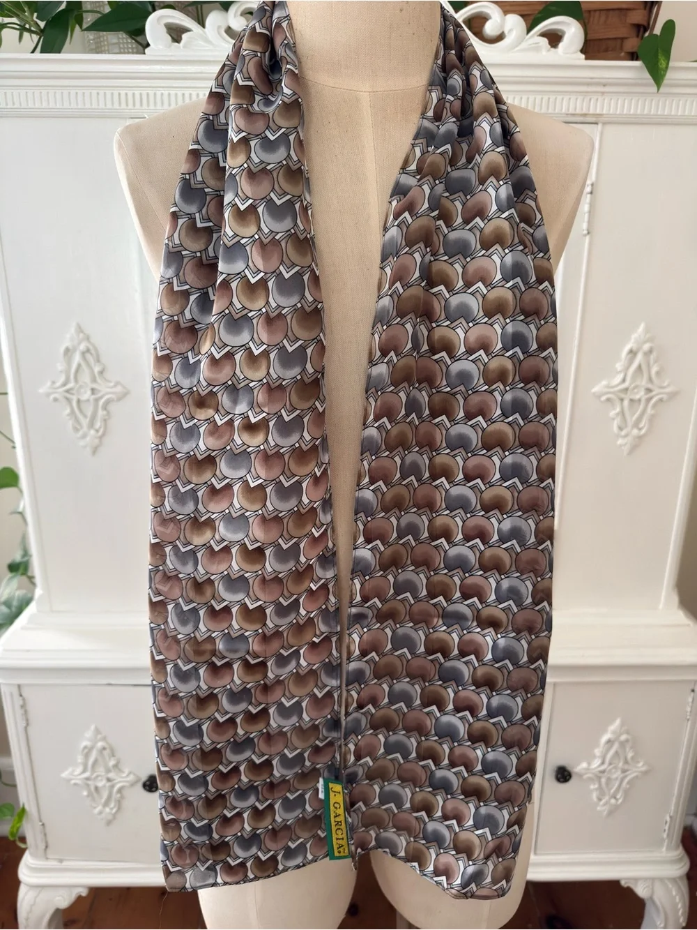 Vintage Silk Jerry Garcia Scarf